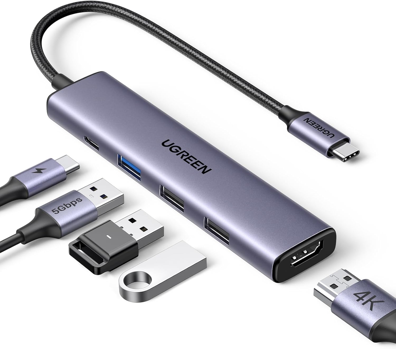 UGREEN Revodok 105 (5-en-1 HDMI 4K)